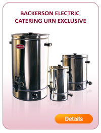 BACKERSON ELECTRIC CATERING URN EXCLUSIVE